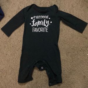 Black onesie